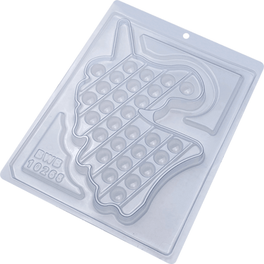 Pop It Unicorn Standard Chocolate Mold - ViaCheff.com